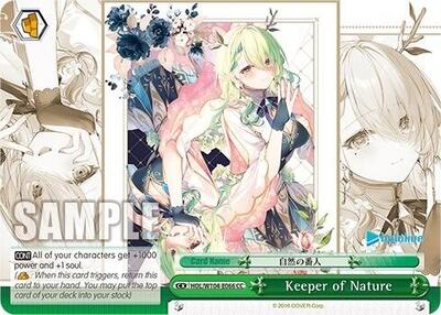 Keeper of Nature HOL/W104-E066 CC