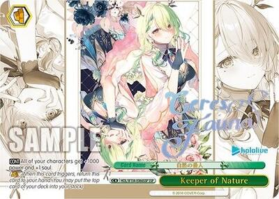 Keeper of Nature HOL/W104-E066SSP SSP