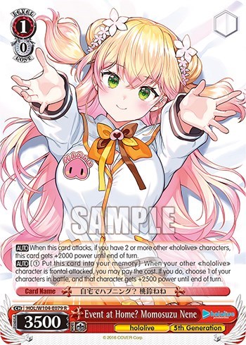 Event at Home? Momosuzu Nene HOL/W104-E079 R