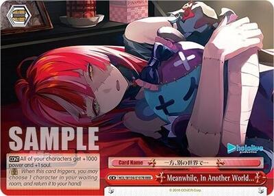 Meanwhile, In Another World... HOL/W104-E107 RRR