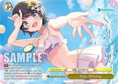 Sun, Shining HOL/W104-E146 PR