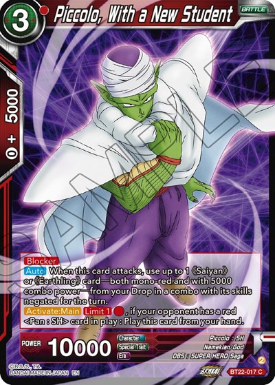 PIccolo, With a New Student BT22-017