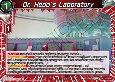 Dr. Hedo´s Laboratory BT22-008