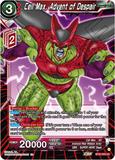 Cell Max, Advent of Despair BT22-005