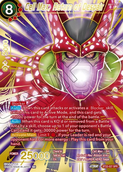 Cell Max, Return of Despair BT22-027