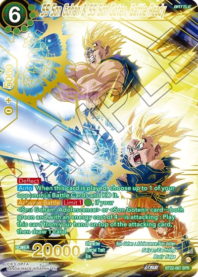 SS Son Gohan & SS Son Goten, Battle Ready BT22-067