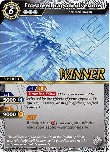 Frostree Dragon Silverime PR-014