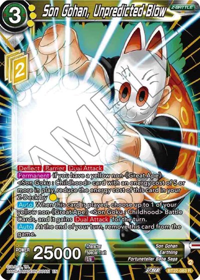 Son Gohan, Unpredicted Blow BT22-083