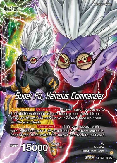 Fu // Super Fu, Heinous Commander BT22-115