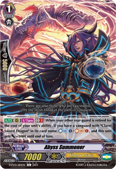 Abyss Summoner [P-Format] D-PV01/180EN