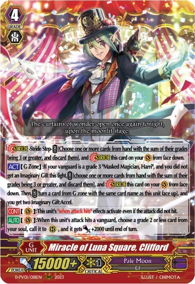 Miracle of Luna Square, Clifford [P-Format] D-PV01/018EN