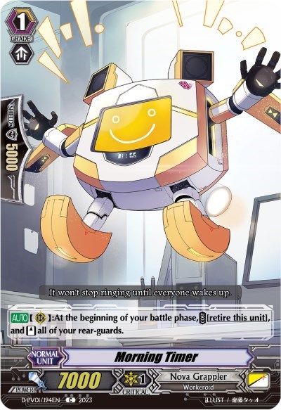 Morning Timer [P-Format] D-PV01/194EN
