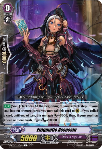 Enigmatic Assassin [P-Format] D-PV01/199EN