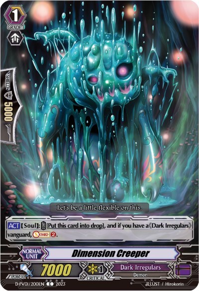 Dimension Creeper [P-Format] D-PV01/200EN