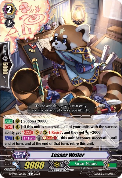 Lesser Writer [P-Format] D-PV01/214EN