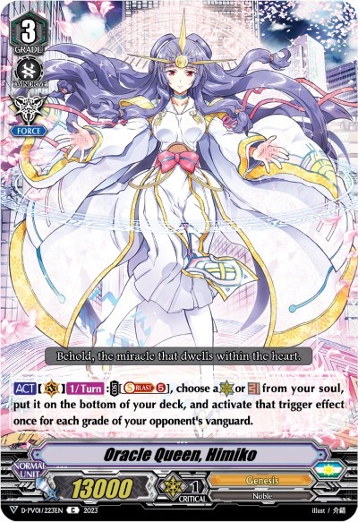 Oracle Queen, Himiko [V Format] D-PV01/223EN