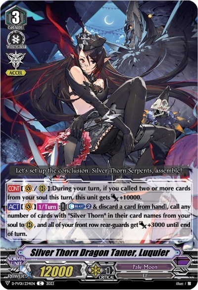 Silver Thorn Dragon Tamer, Luquier [V Format] D-PV01/234EN