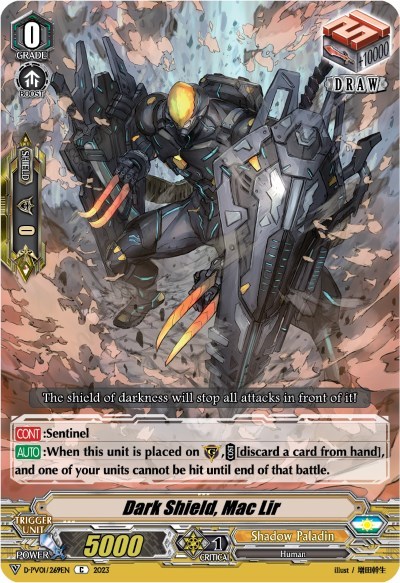 Dark Shield, Mac Lir [V Format] D-PV01/269EN