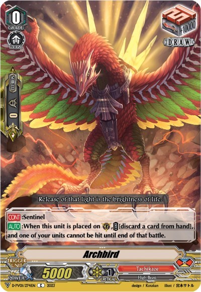 Archbird [V Format] D-PV01/274EN