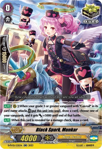 Black Spark, Munkar [P-Format] D-PV01/031EN