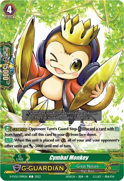 Cymbal Monkey [P-Format] D-PV01/099EN