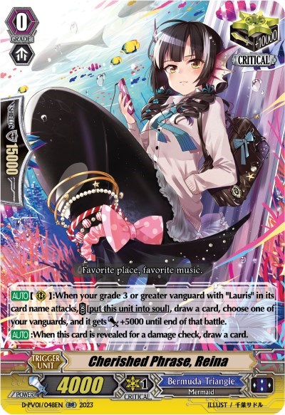Cherished Phrase, Reina [P-Format] D-PV01/048EN