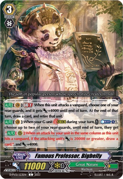 Famous Professor, Bigbelly [P-Format] D-PV01/123EN