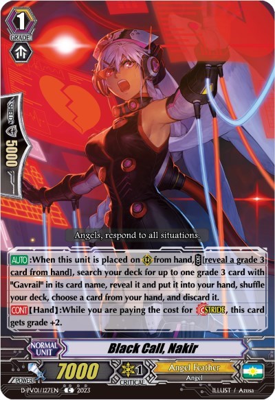 Black Call, Nakir [P-Format] D-PV01/127EN