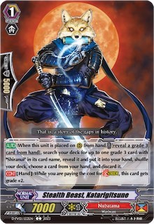 Stealth Beast, Katarigitsune [P-Format] D-PV01/132EN