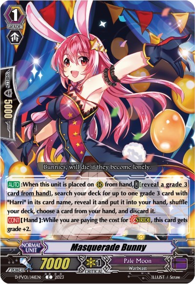 Masquerade Bunny [P-Format] D-PV01/141EN
