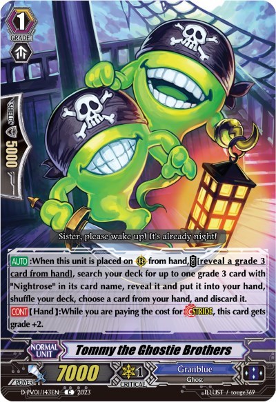 Tommy the Ghostie Brothers [P-Format] D-PV01/143EN