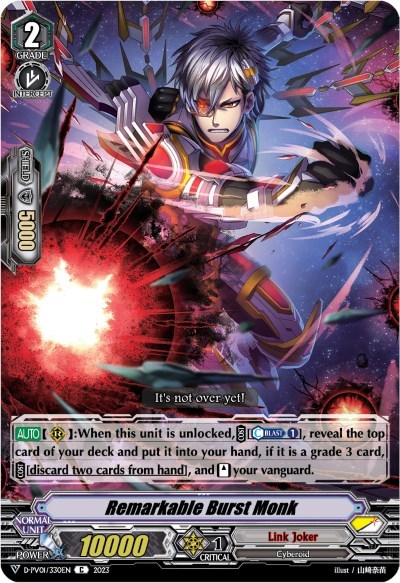 Remarkable Burst Monk [V Format] D-PV01/330EN