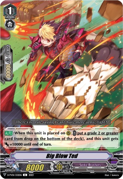 Big Blow Ted [V Format] D-PV01/332EN