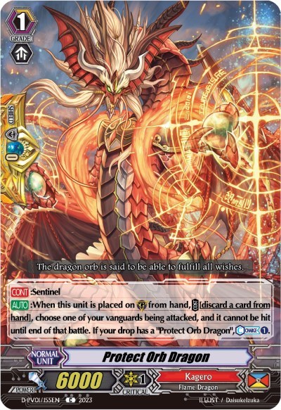 Protect Orb Dragon [P-Format] D-PV01/155EN