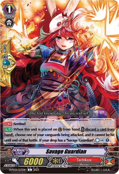 Savage Guardian [P-Format] D-PV01/157EN