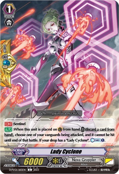 Lady Cyclone [P-Format] D-PV01/160EN