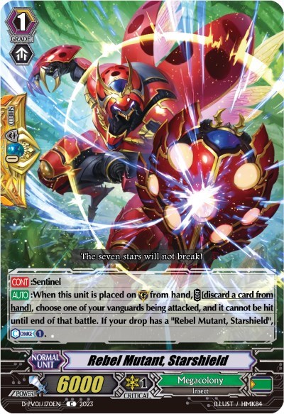 Rebel Mutant, Starshield [P-Format] D-PV01/170EN
