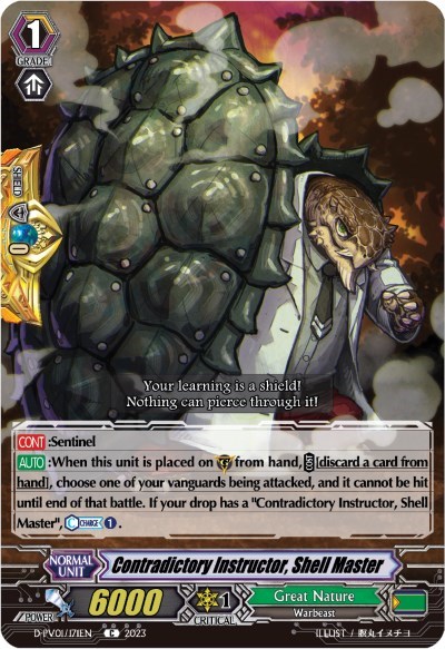 Contradictory Instructor, Shell Master [P-Format] D-PV01/171EN
