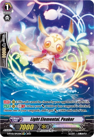 Light Elemental, Peaker [P-Format] D-PV01/SP03EN