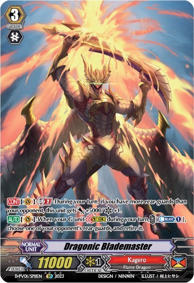 Dragonic Blademaster [P-Format] D-PV01/SP11EN