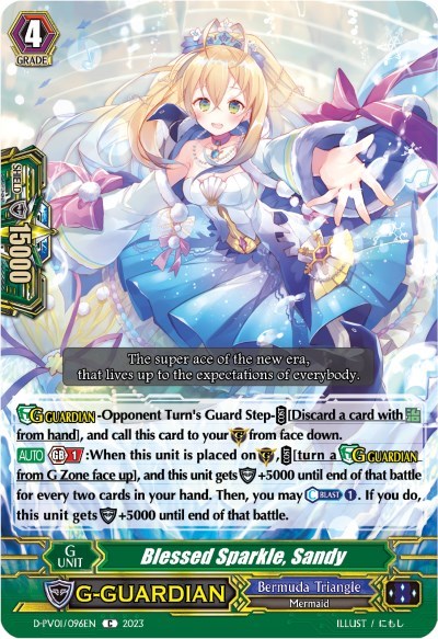 Blessed Sparkle, Sandy [P-Format] D-PV01/096EN