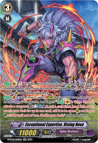 Exceptional Expertise, Rising Nova [P-Format] D-PV01/SP19EN