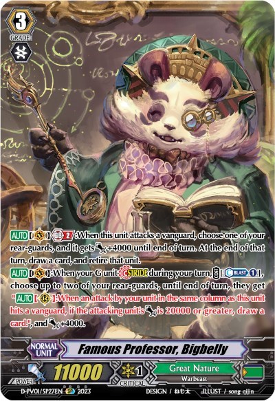 Famous Professor, Bigbelly [P-Format] D-PV01/SP27EN
