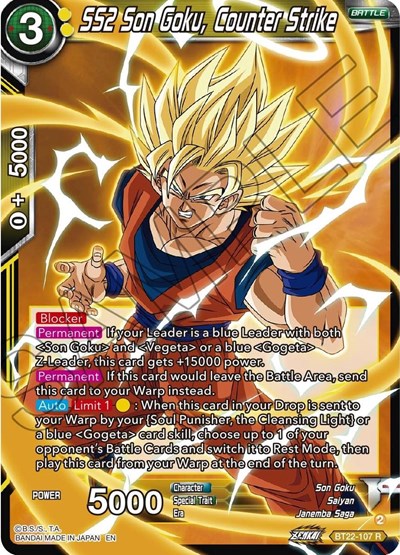 SS2 Son Goku, Counter Strike BT22-107