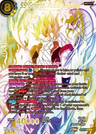 SS Gogeta, Fusion Reborn BT22-140