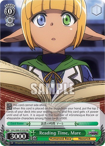 Reading Time, Mare OVL/S99-E103S PR