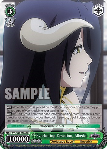 Everlasting Devotion, Albedo OVL/S99-E106 PR — Nazarick: Tomb of the Undead Vol.2