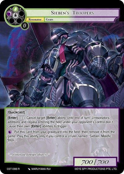 Sieben's Troopers — Clash of the Star Trees