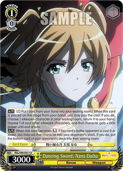 Dancing Sword, Nana Daiba RSL/S98-E011 U