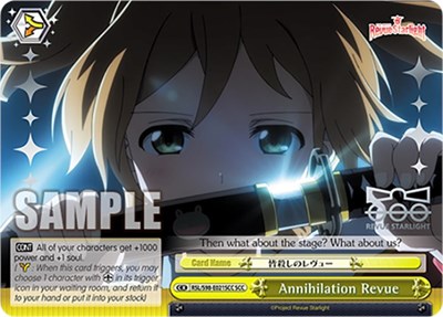 Annihilation Revue RSL/S98-E021SCC SCC